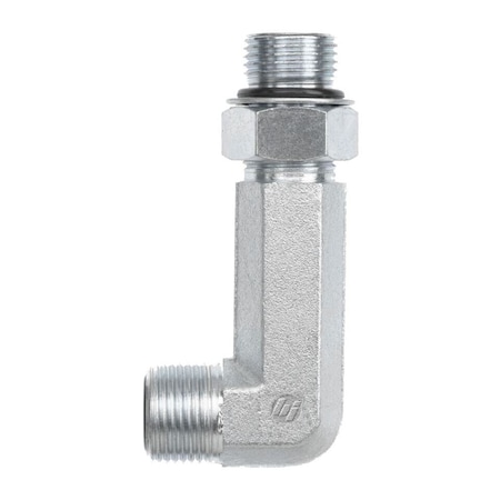 Brennan Industries 04MFS-04MAORB 90 Deg Elbow Long Forged (2.23L), 2PK FS6801-L-04-04-NWO-FG